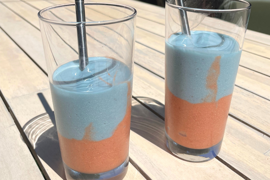 Double Trouble Layered Summer Smoothie